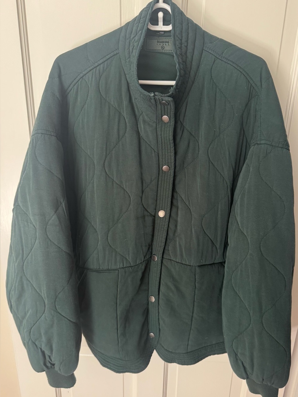Quilted Dark Green Women’s Jacket - Unbranded